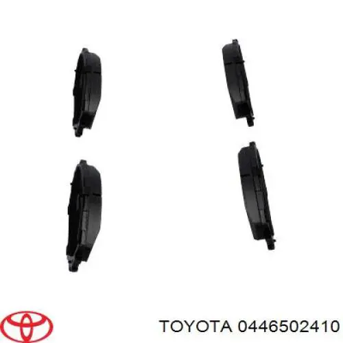 Pastillas de freno 0446502410 Toyota