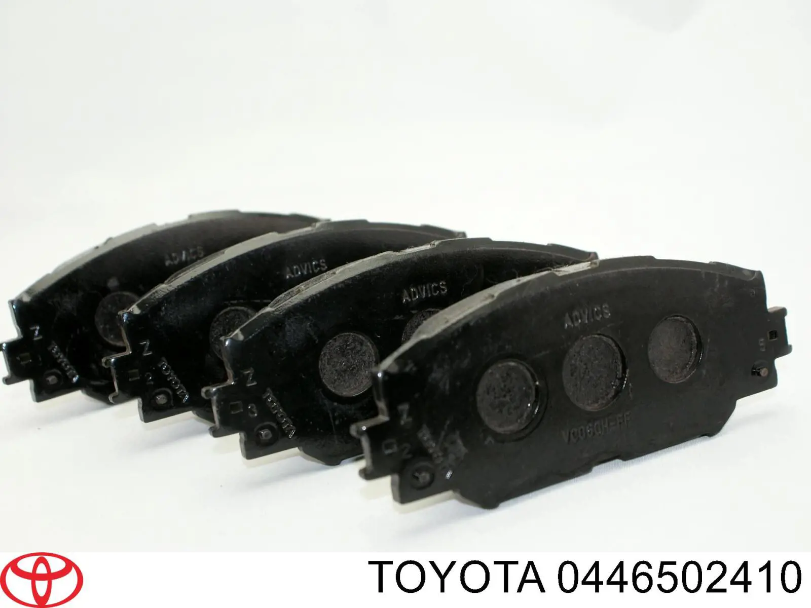 0446502410 Toyota Pastillas delanteras