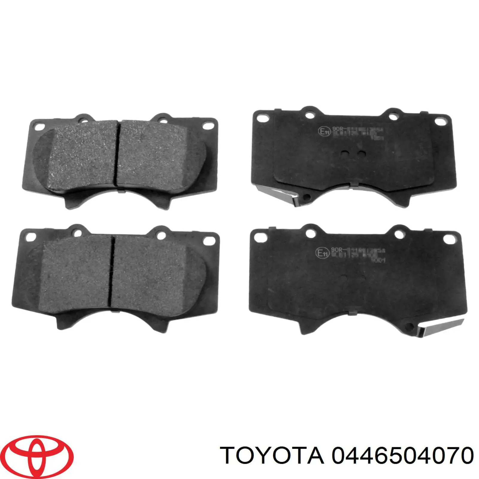 Comprar 0446504070 Toyota Pastillas delanteras de freno