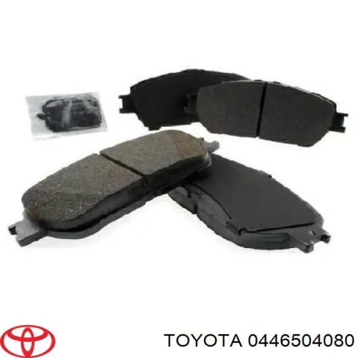 Comprar 0446504080 Toyota Pastillas delanteras de freno