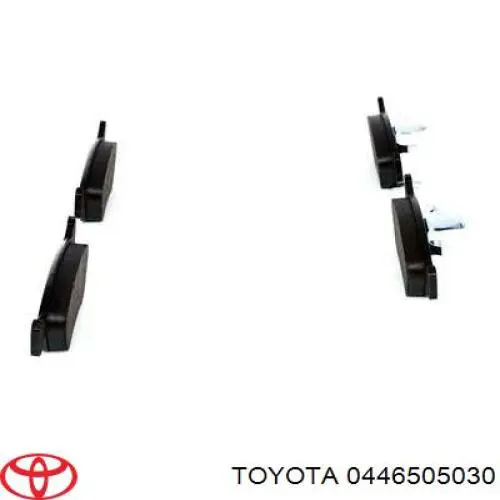 Pastillas de freno 0446505030 Toyota