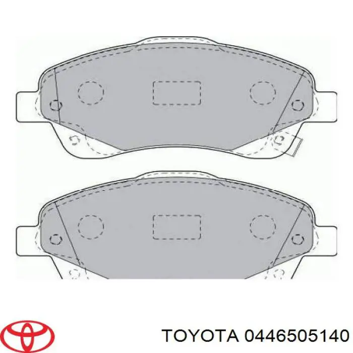 Pastillas de freno delanteras Toyota Corolla R10