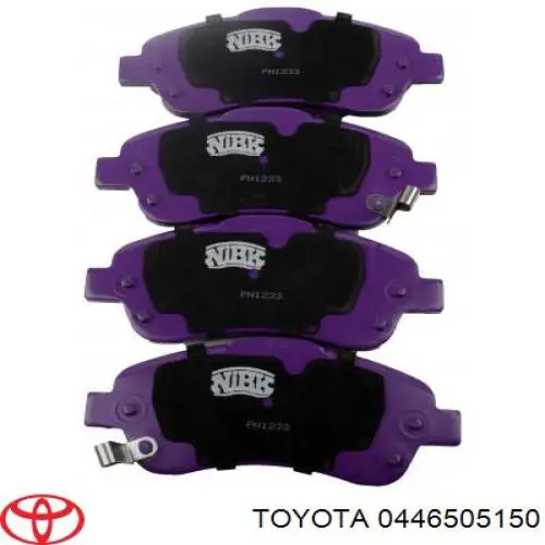 Pastillas de freno delanteras Toyota Corolla R10