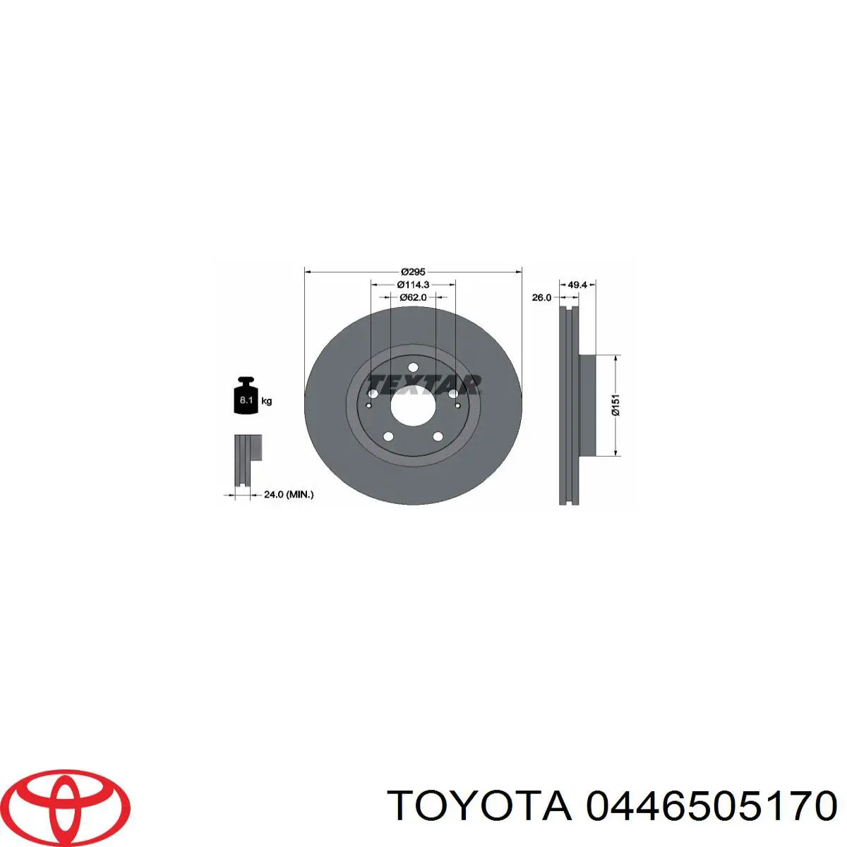 Pastillas de freno delanteras Toyota Corolla R10