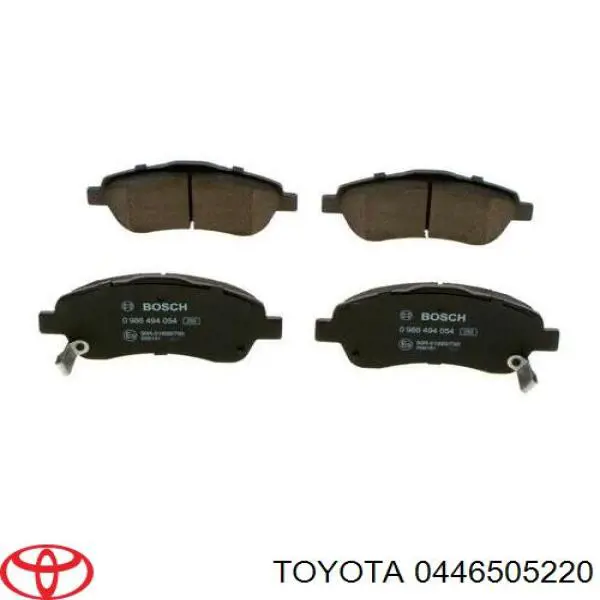 Pastillas de freno delanteras Toyota Corolla R10