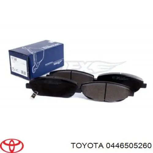 0446505260 Toyota Pastillas delanteras