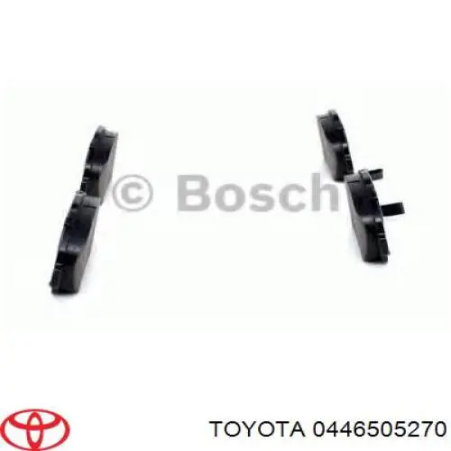 Pastillas de freno delanteras Toyota Corolla R10