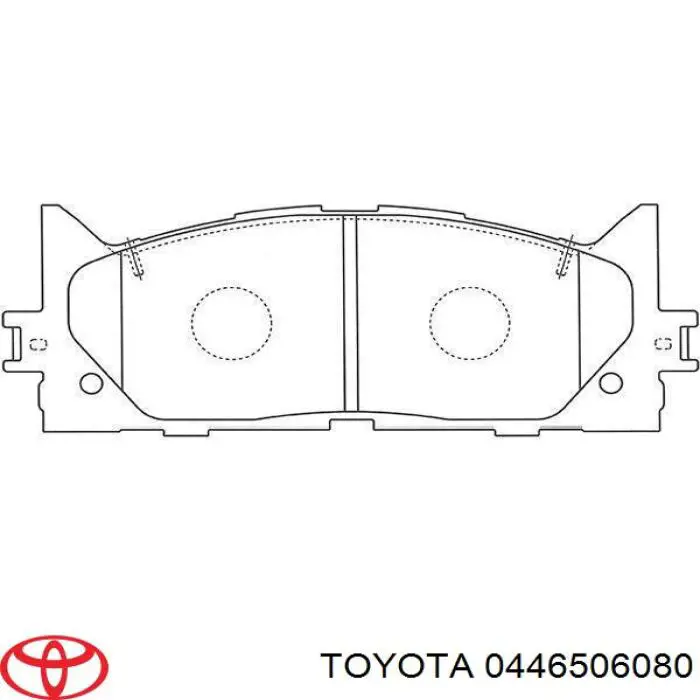 Pastillas freno delanteras Toyota 0446506080 precio, desde 29,08 EUR