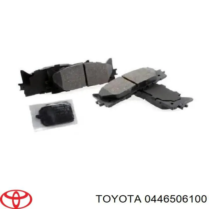 0446506100 Toyota pastillas de freno delanteras