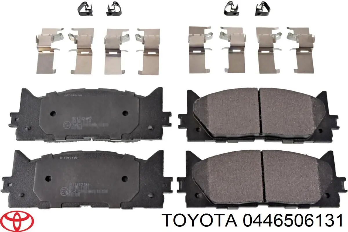 0446506131 Toyota pastillas de freno delanteras