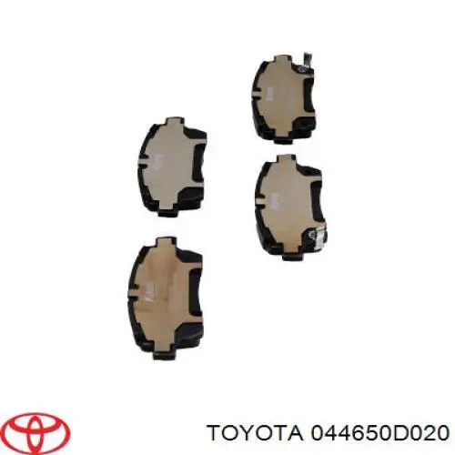 Pastillas de freno delanteras Toyota Prius NHW20