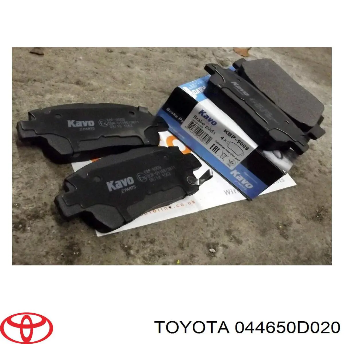 Pastillas de freno delanteras Toyota Prius NHW20