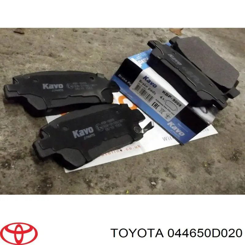 Pastillas de freno delanteras Toyota Prius NHW20