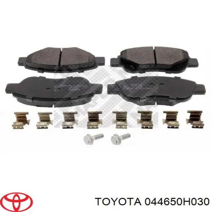 Pastillas de freno delanteras Toyota 044650H030