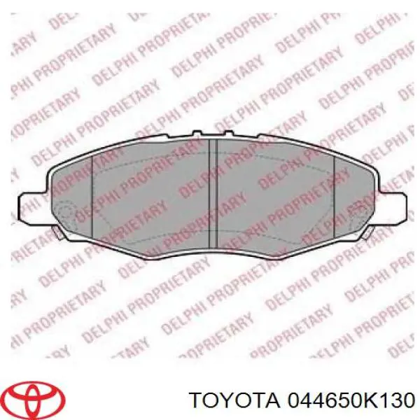 Comprar 044650K130 Toyota Pastillas delanteras de freno