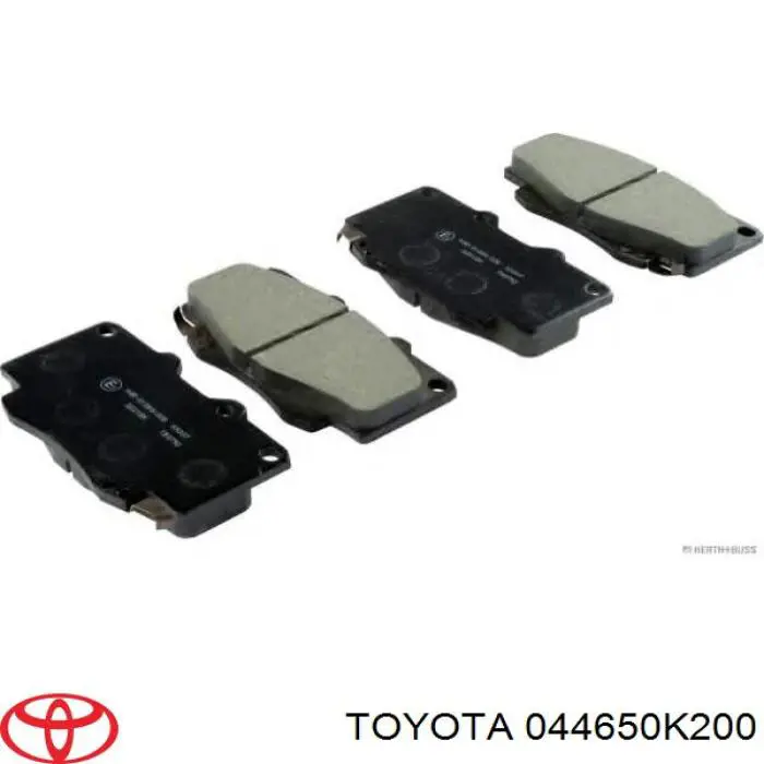 Comprar 044650K200 Toyota Pastillas delanteras de freno