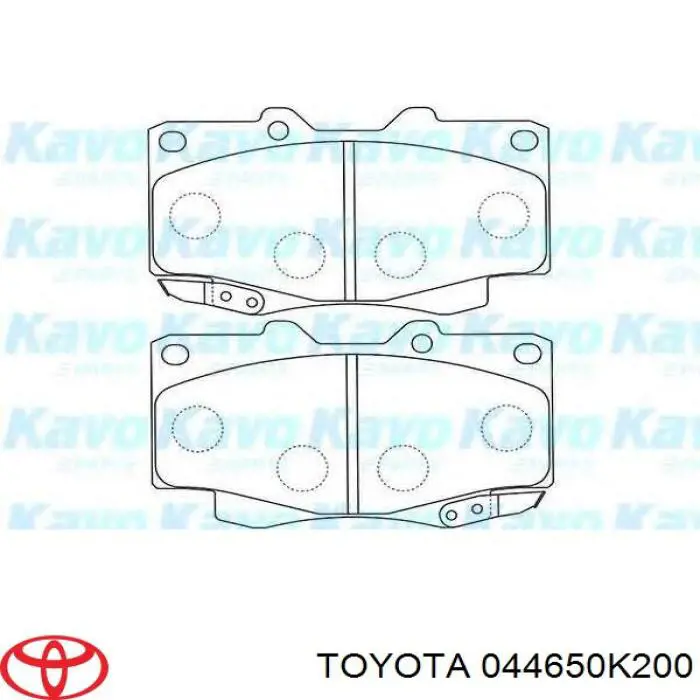 Pastillas freno delanteras Toyota 044650K200 precio, desde 25,11 EUR