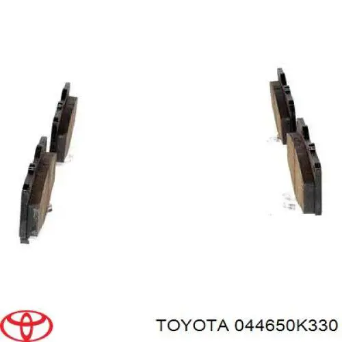 Pastillas de freno 044650K330 Toyota