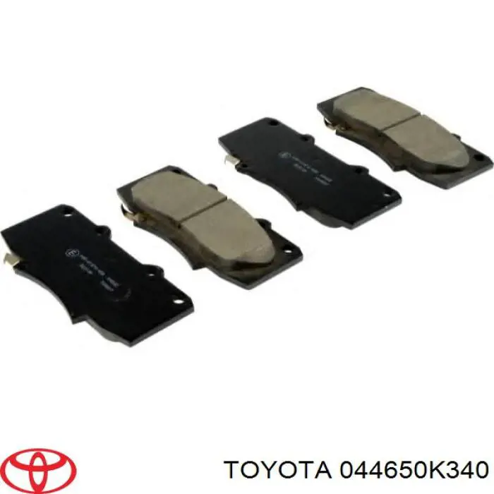 Comprar 044650K340 Toyota Pastillas delanteras de freno