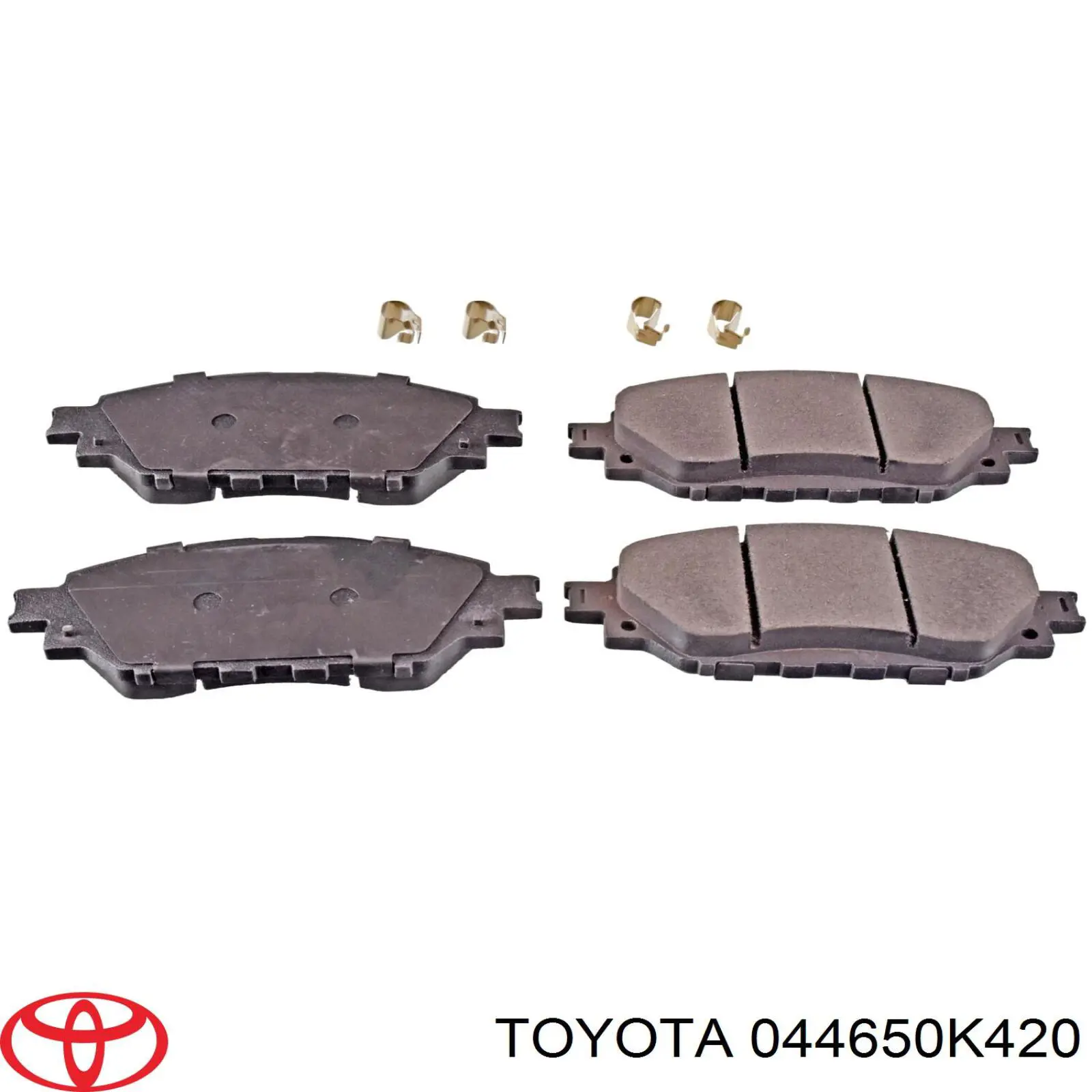 Pastillas de freno 044650K420 Toyota