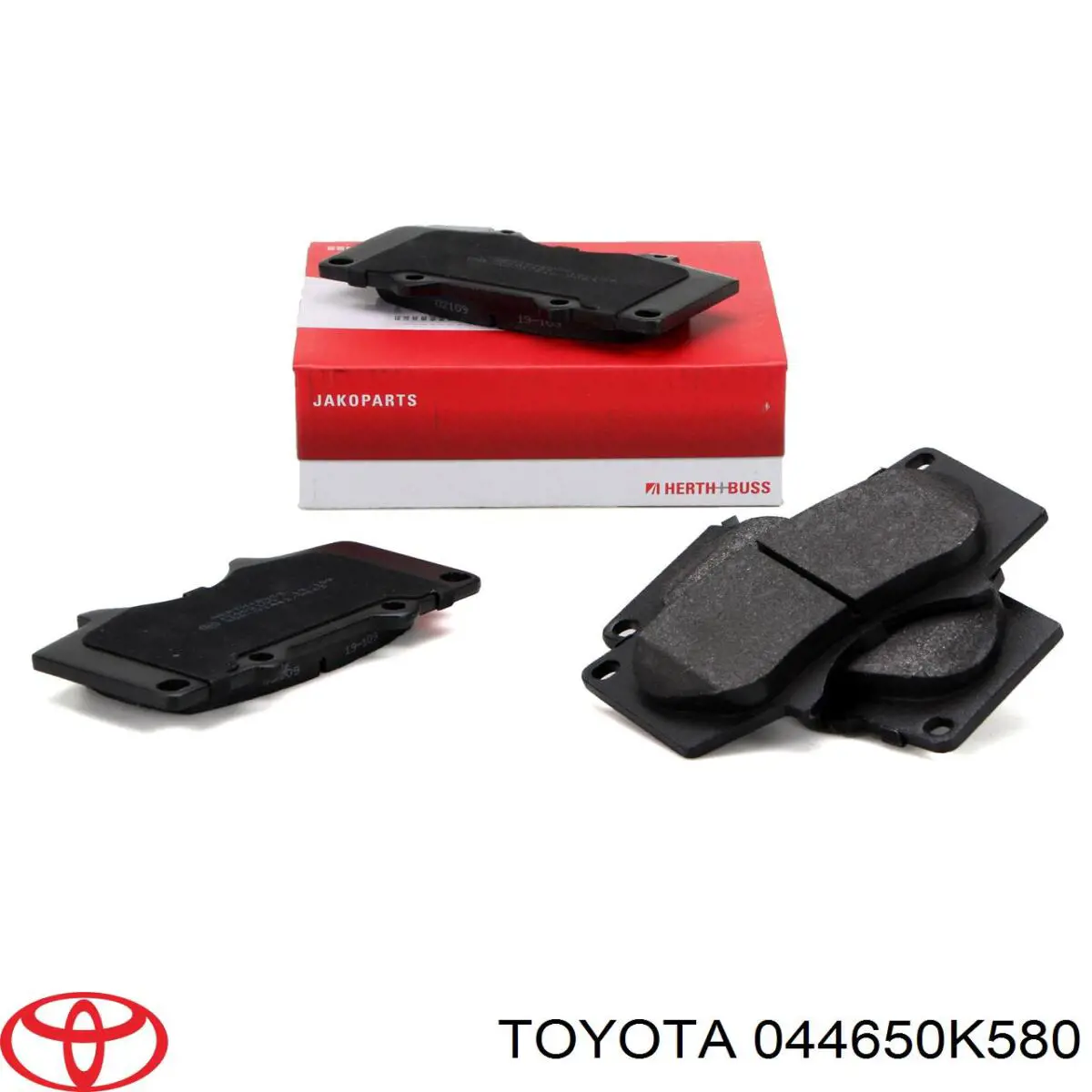 Pastillas de freno 044650K580 Toyota