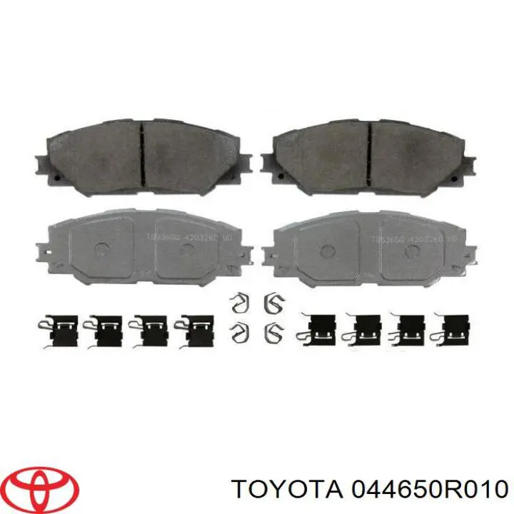 Comprar 044650R010 Toyota Pastillas delanteras de freno