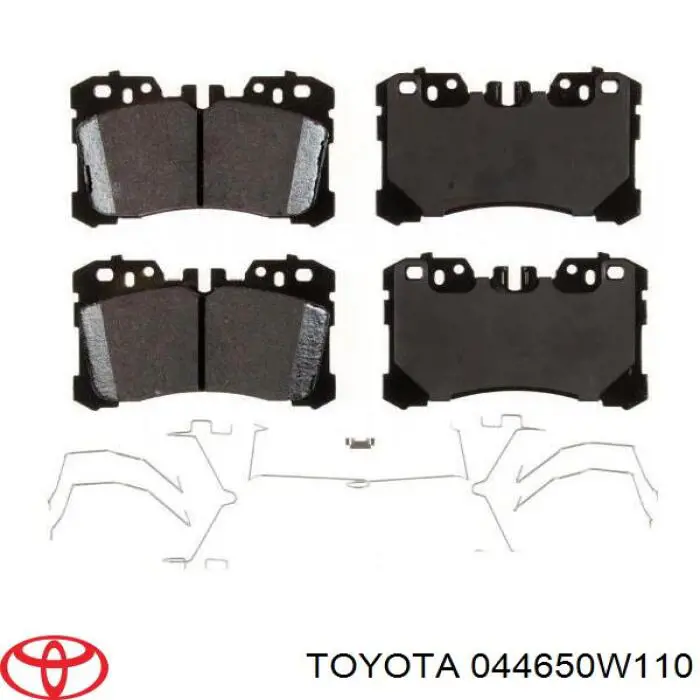 Pastillas freno delanteras Toyota 044650W110 precio, desde 37,72 EUR