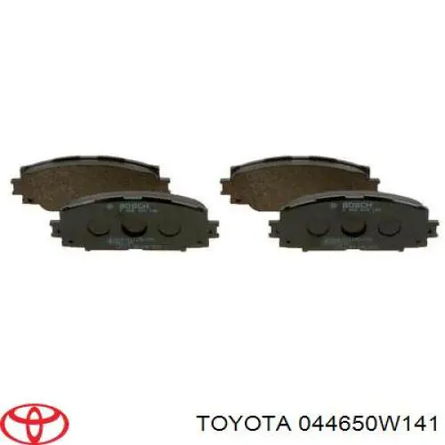 Pastillas de freno delanteras Toyota 044650W141