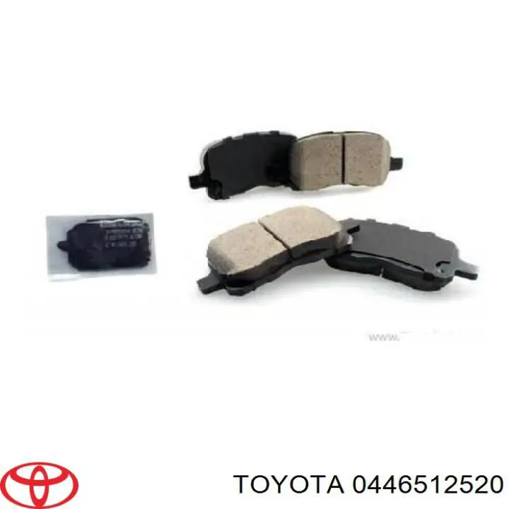 Pastillas freno delanteras Toyota 0446512520 precio, desde 18,97 EUR