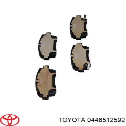 Pastillas de freno delanteras Toyota Prius NHW20