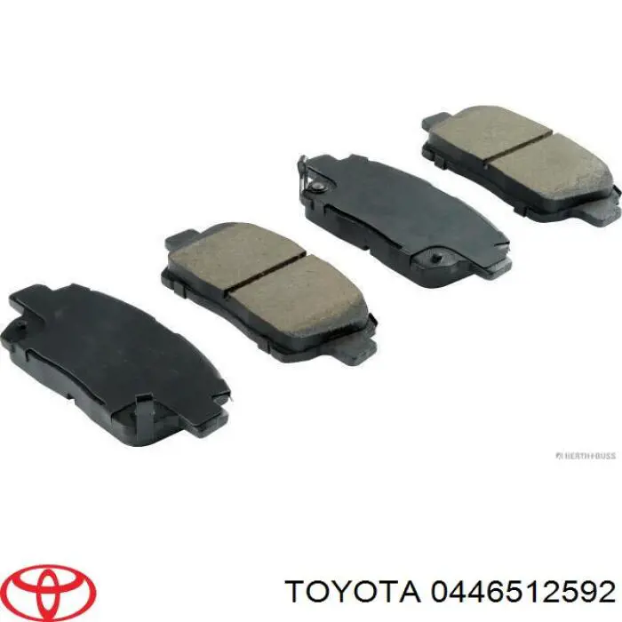 Pastillas de freno delanteras Toyota Prius NHW20