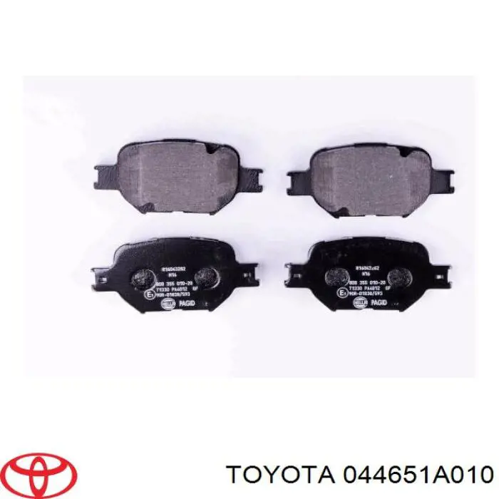 044651A010 Toyota pastillas de freno delanteras