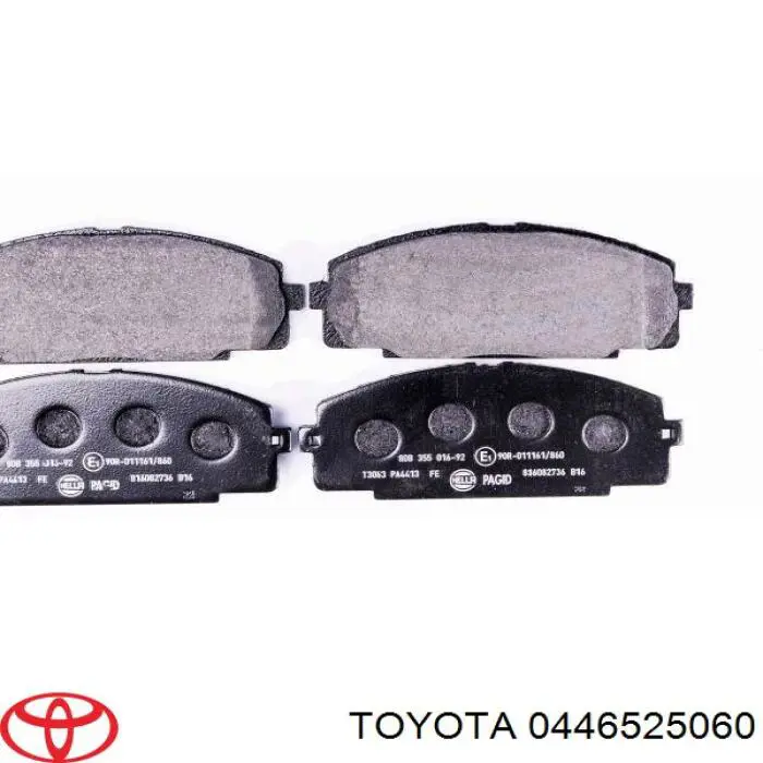 Pastillas freno delanteras Toyota 0446525060 precio, desde 24,85 EUR