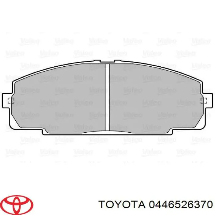 Comprar 0446526370 Toyota Pastillas delanteras de freno