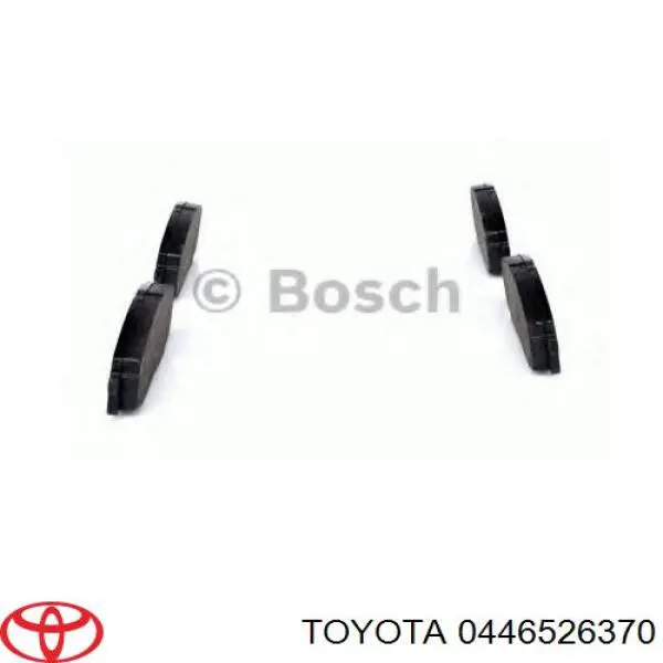 Pastillas freno delanteras Toyota 0446526370 precio, desde 24,85 EUR
