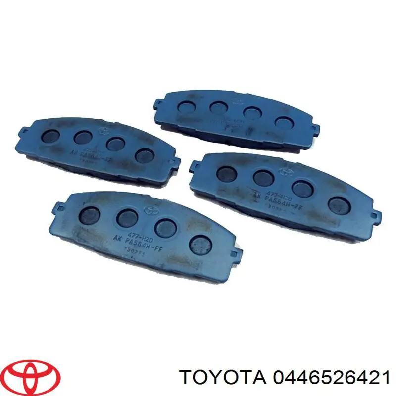 Comprar 0446526421 Toyota Pastillas delanteras de freno