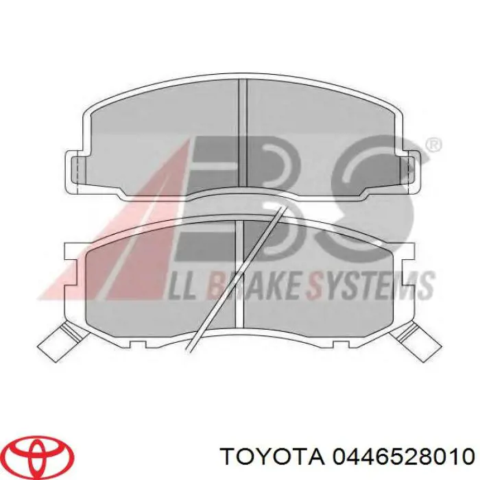 Pastillas freno delanteras Toyota 0446528010 precio, desde 23,63 EUR