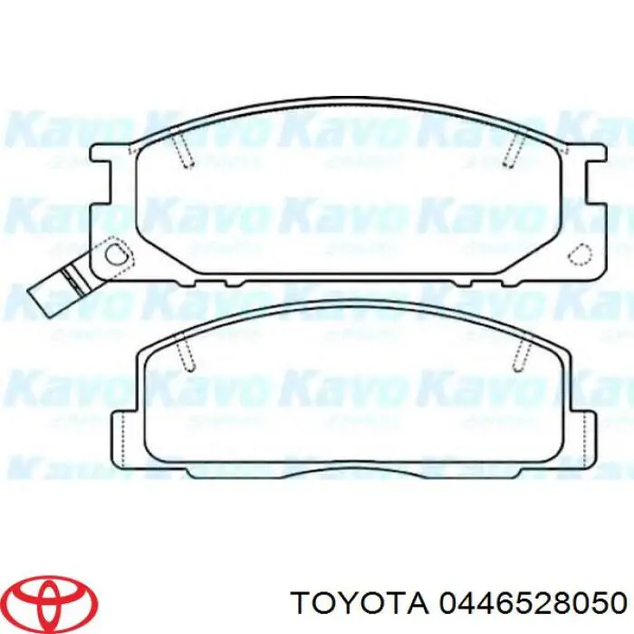 Pastillas de freno delanteras Toyota Liteace CM30G, KM30G