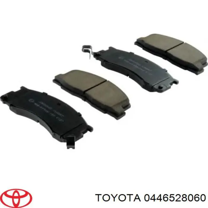 0446514330 Toyota pastillas de freno delanteras