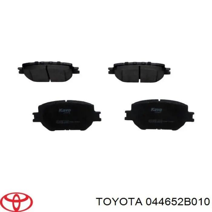 044652B010 Toyota pastillas de freno delanteras