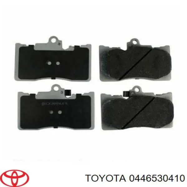 Comprar 0446530410 Toyota Pastillas delanteras de freno