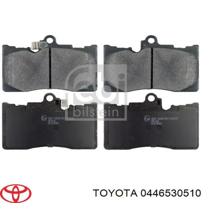 Comprar 0446530510 Toyota Pastillas delanteras de freno