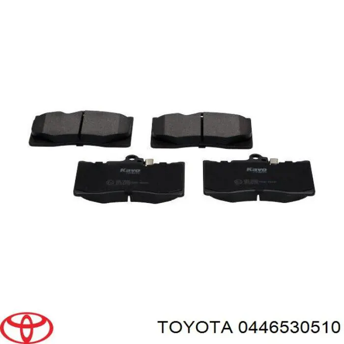 Pastillas freno delanteras Toyota 0446530510 precio, desde 34,42 EUR