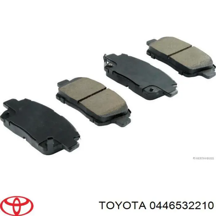 Pastillas de freno delanteras Toyota Prius NHW20