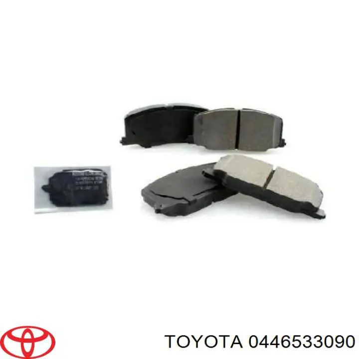 0446533090 Toyota pastillas de freno delanteras