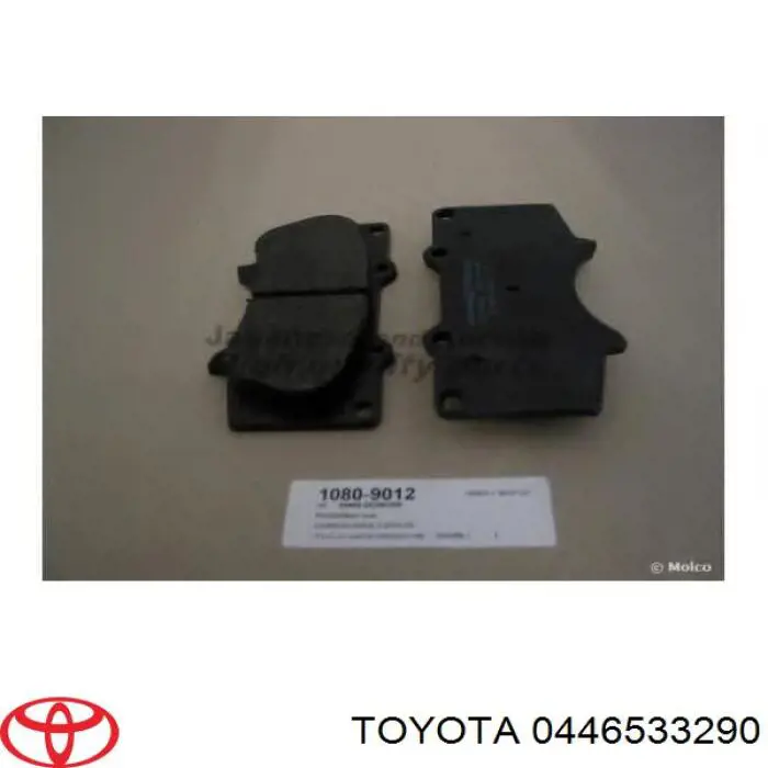 Pastillas freno delanteras Toyota 0446533290 precio, desde 28,98 EUR