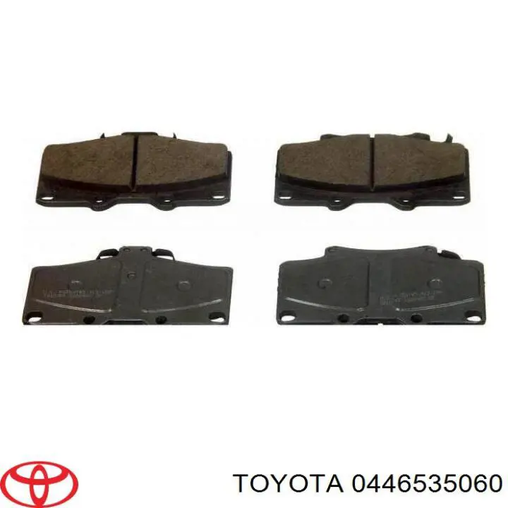 0446535060 Toyota Pastillas delanteras