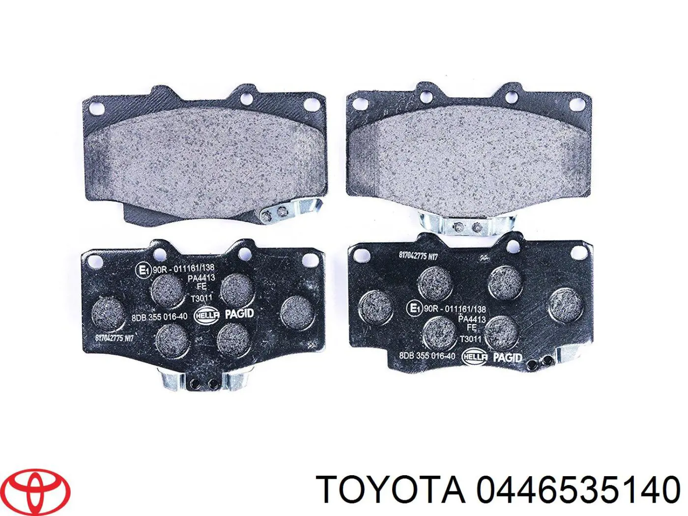 Pastillas freno delanteras Toyota 0446535140 precio, desde 31,81 EUR