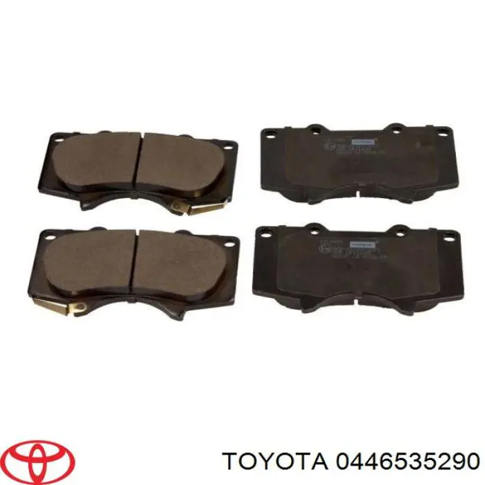 Pastillas de freno 0446535290 Toyota