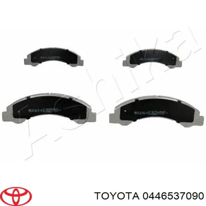 Pastillas traseras de freno Toyota 0446537090 precio, desde 48,46 EUR